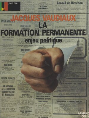 cover image of La formation permanente, enjeu politique
